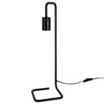 Lámpara De Mesa, Estilo Industrial Minimalista - Metal Negro - Imagen 2