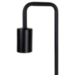 Lámpara De Mesa, Estilo Industrial Minimalista - Metal Negro - Imagen 3