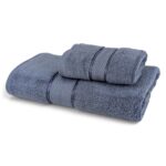 Set Toallón 75x145cm Y Toalla De Mano 36x76cm, Algodón Premium 550g/m² - Alta Absorción