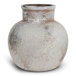 Jarrón Decorativo De Cerámica Modelo D137 - 14x14x14cm