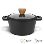Batería De Cocina Antiadherente Honhey 12 Piezas - Ancient Tree Premium - Imagen 2
