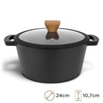 Batería De Cocina Antiadherente Honhey 12 Piezas - Ancient Tree Premium - Imagen 3