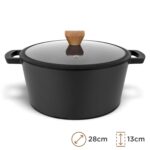 Batería De Cocina Antiadherente Honhey 12 Piezas - Ancient Tree Premium - Imagen 4