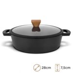 Batería De Cocina Antiadherente Honhey 12 Piezas - Ancient Tree Premium - Imagen 5