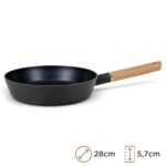Batería De Cocina Antiadherente Honhey 12 Piezas - Ancient Tree Premium - Imagen 7