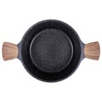 Olla Antiadherente Honhey 24cm C/Tapa - Negro Mate - Imagen 3