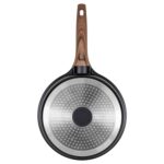 Sartén Antiadherente Honhey 24cm C/Tapa - Negro Mate - Imagen 4