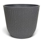 Maceta Cónica De Alta Densidad LX001, Símil Granito, 25x22cm - Imagen 2