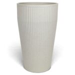 Maceta Esbelta De Alta Densidad LX002, Símil Granito, 28x46cm