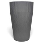 Maceta Esbelta De Alta Densidad LX002, Símil Granito, 43x69cm